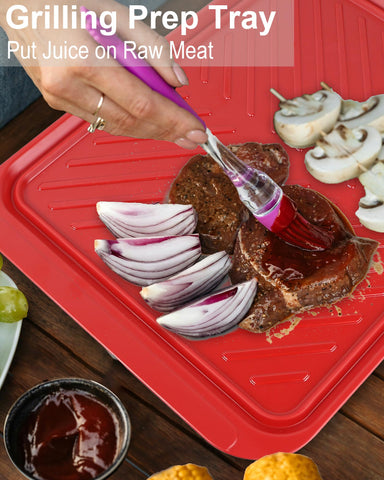 ECOIOU textured tray surface minimizes sliding during handling