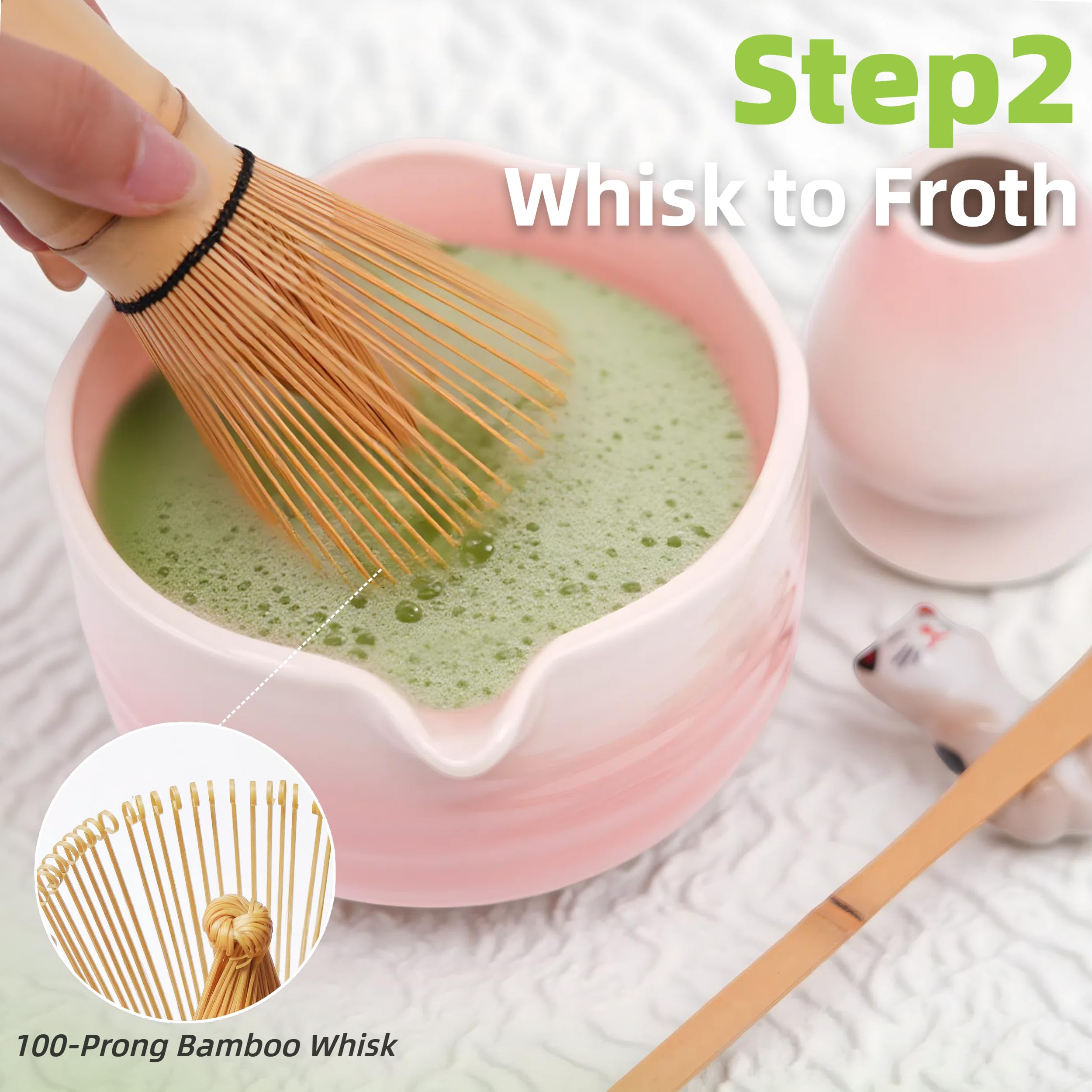 ECOLEMON stainless steel sifter for fine, lump-free matcha powder.