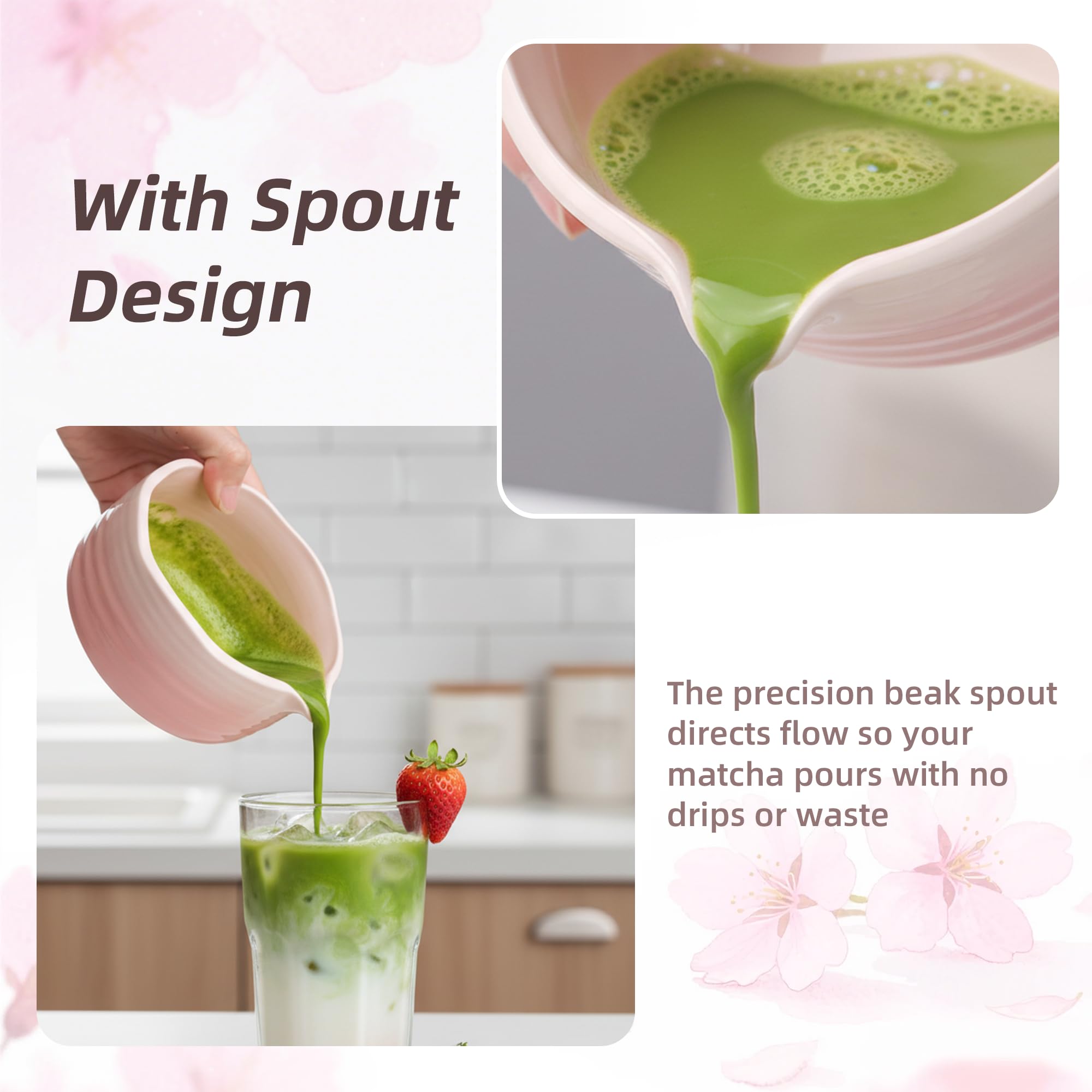 ECOLEMON matcha whisk holder keeps chasen organized on the counter