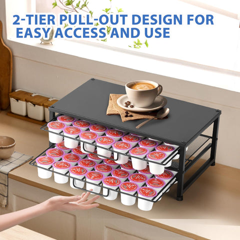 ECOLOVI K Cup Holder non-slip feet protect tabletops and prevent sliding.