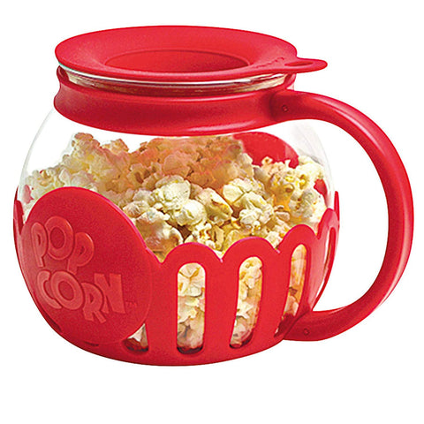 Ecolution Micro-Pop Popper lid melts butter during popping