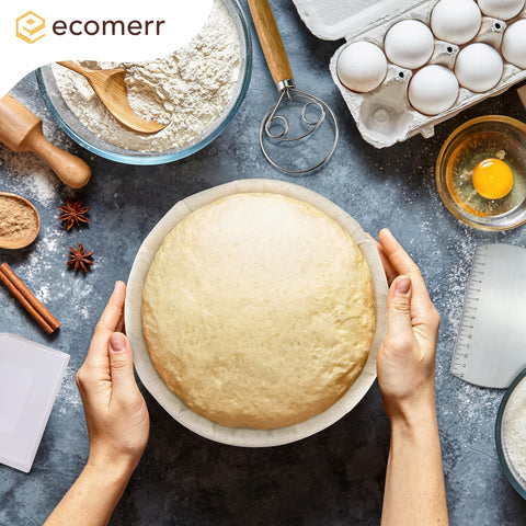 ECOMERR baking set kit showing tool essentials for home sourdough