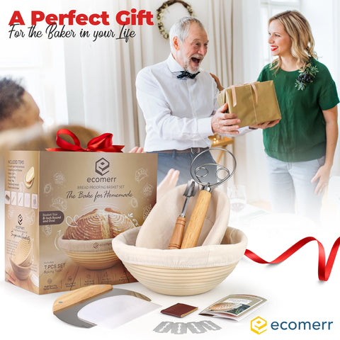 ECOMERR gift-ready bakers set highlighting versatile sourdough tools