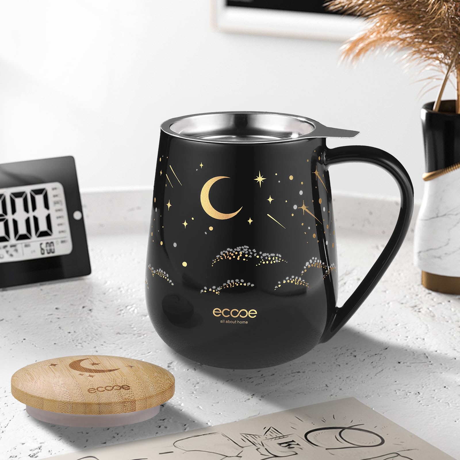 ecooe Gift-ready packaging protects the mug during shipping.