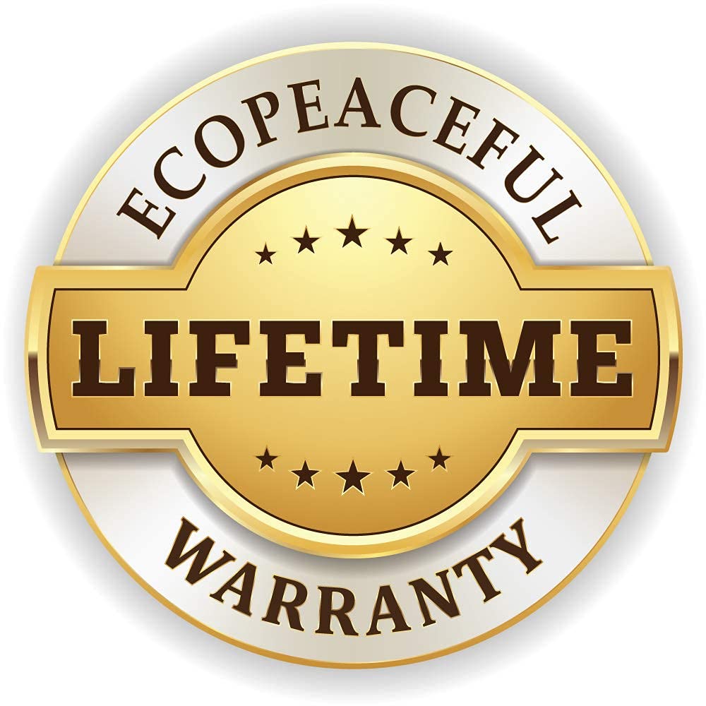 EcoPeaceful packaging showing plastic-free, eco-friendly design