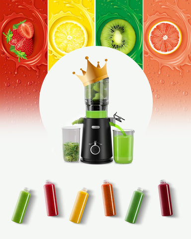 ECOSELF Juicer is easy to assemble and quick to clean after use