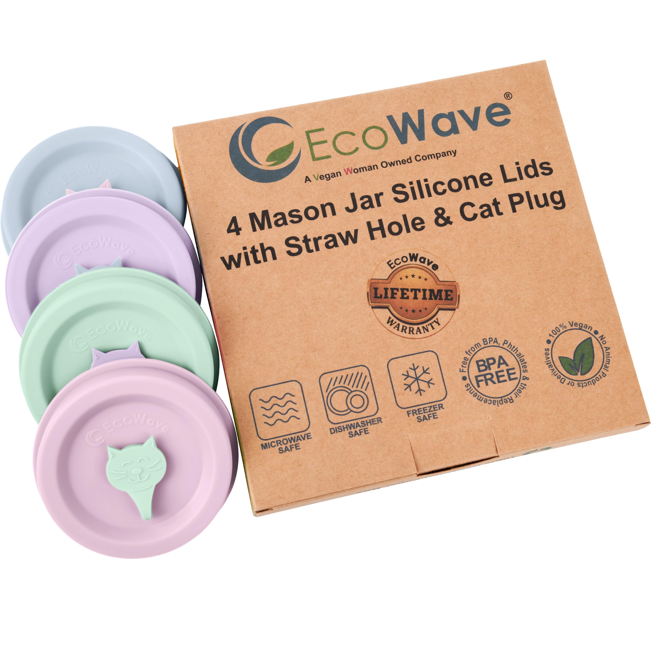 EcoWave FDA and LFGB compliant lid ensures food safety