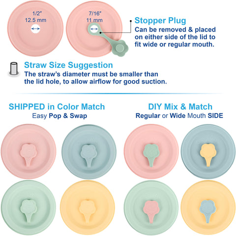 EcoWave FlipFit removable stopper plug enables versatile sealing.