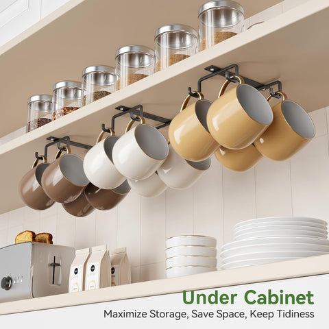 ECROCY rust-resistant finish resists daily wear, keeping the rack looking fresh.