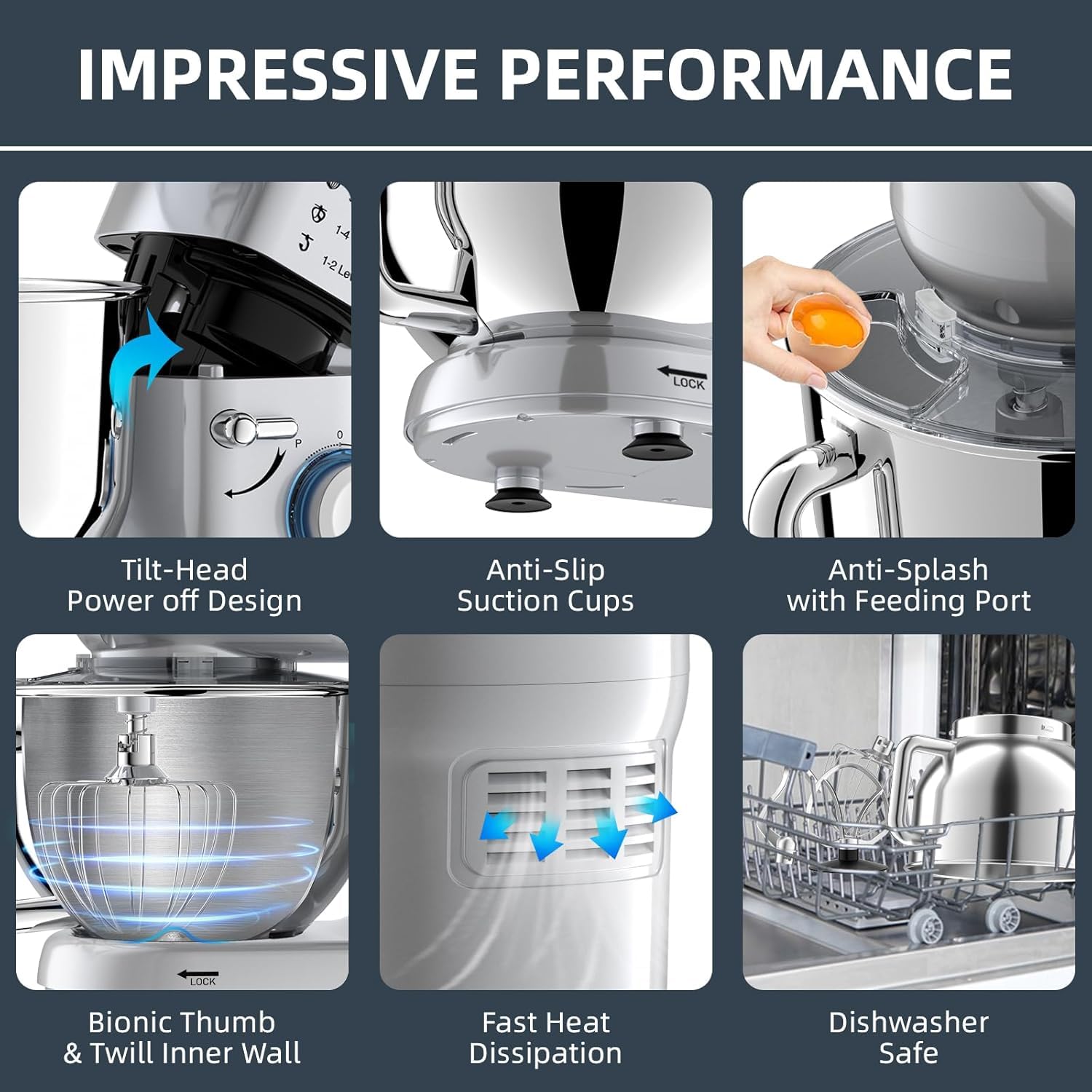 Ecunafix low-noise design minimizes disruption during use.