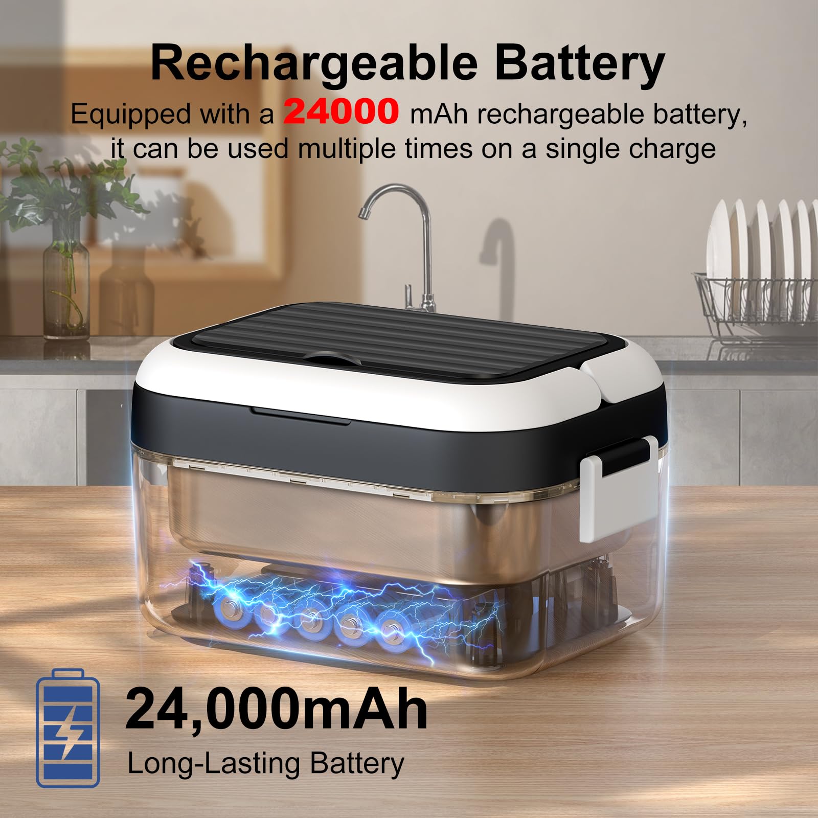 EDCREATY 1-5L capacity for multiple servings