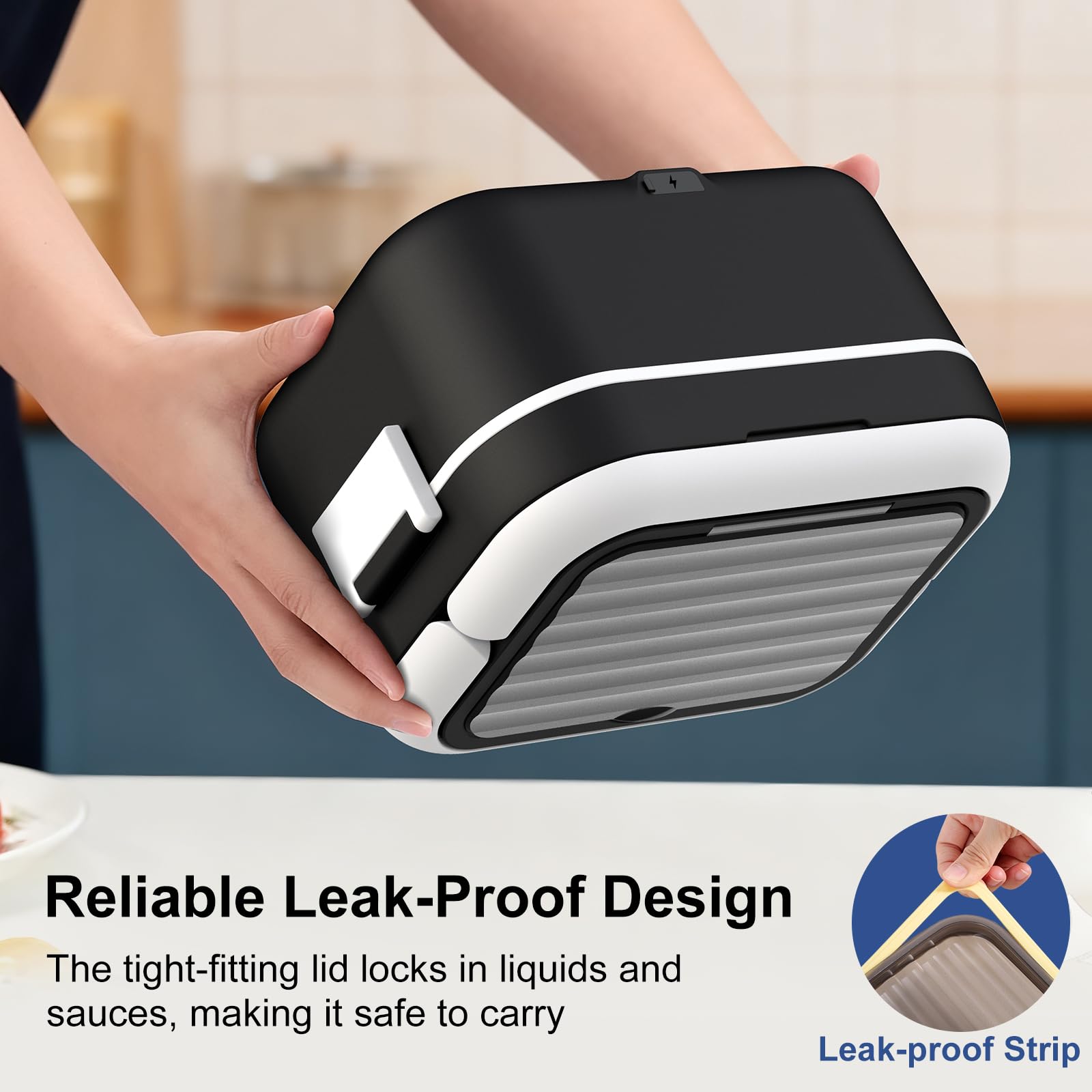 EDCREATY 100W surround heating for quick, even warmth