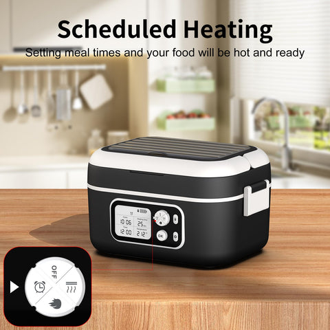 EDCREATY removable divider keeps meals organized