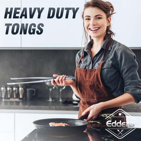 Eddeas serrated-handle grip ensures secure control during delicate turns.