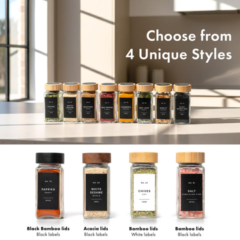 EDELHAUS compact jars fit in any drawer.