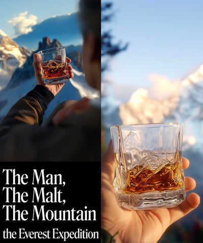 EdelweissPeak home-bar display-ready design enhances any whiskey collection.