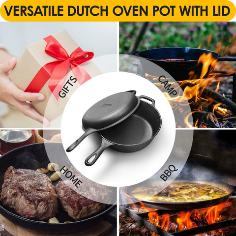EDGING CASTING camping cookware setup, ready for outdoor cooking adventures.