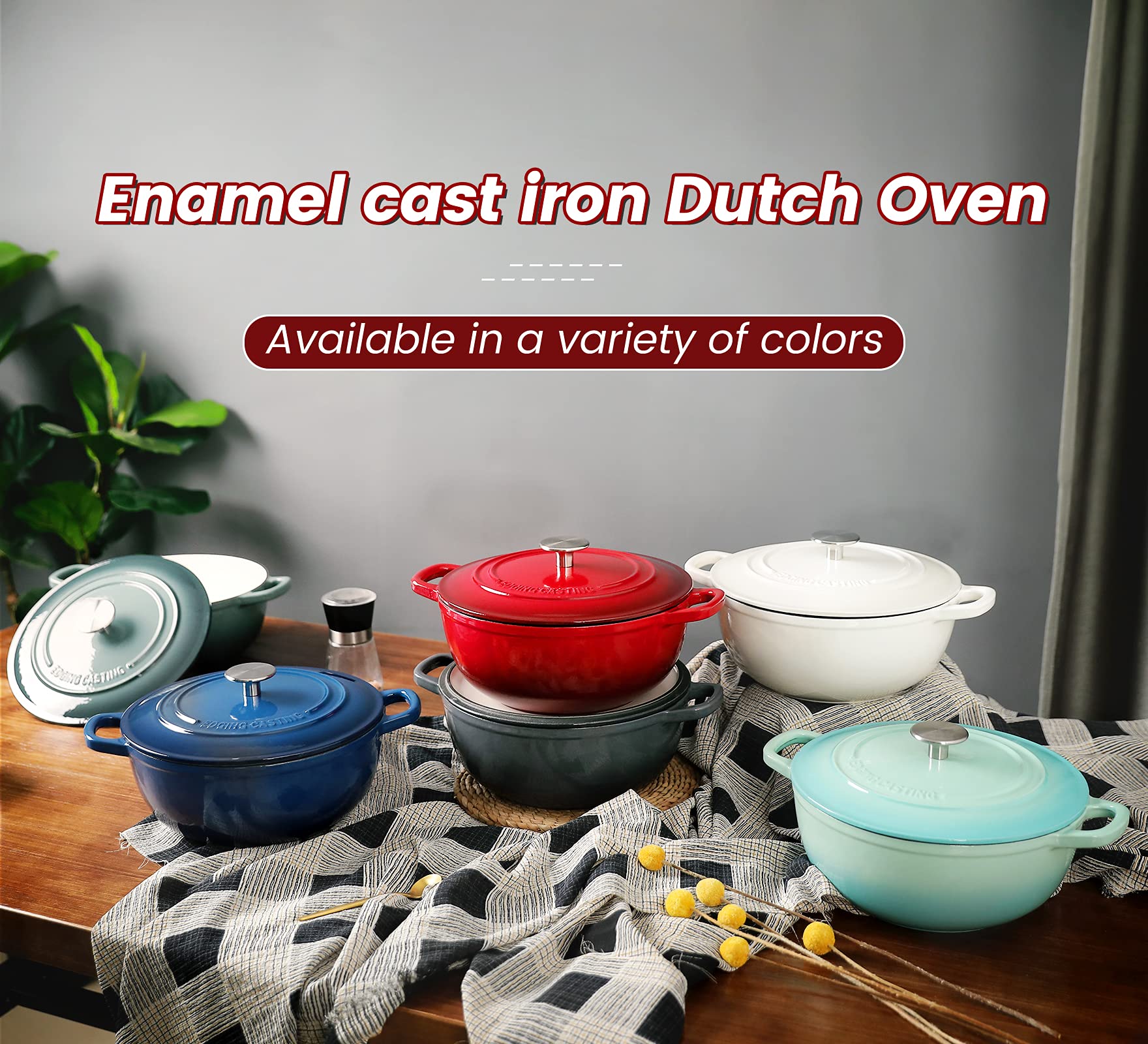 EDGING CASTING care-friendly design simplifies cleaning after cooking