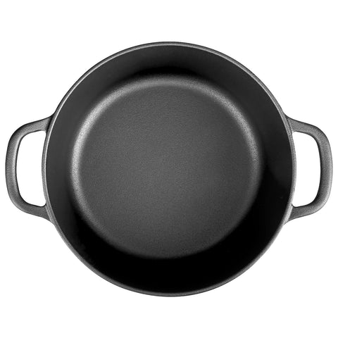 EDGING CASTING cast iron surface offers even heat distribution.