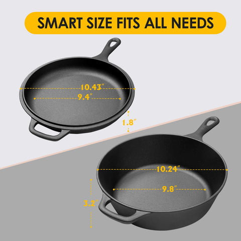 EDGING CASTING dutch oven handle close-up, showcasing ergonomic long design.