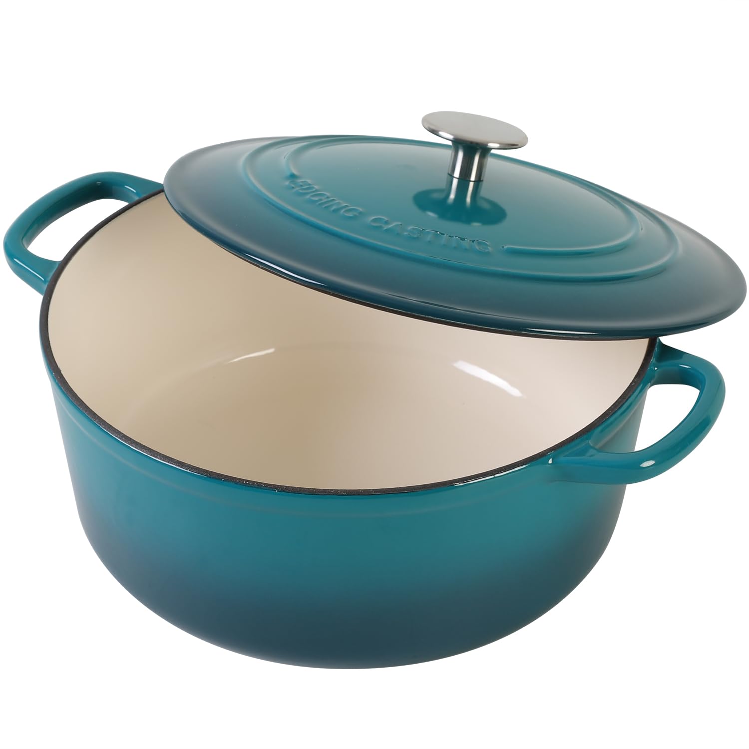 EDGING CASTING induction-compatible Dutch Oven for versatile modern cooking.