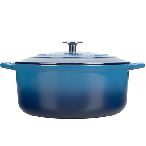 EDGING CASTING 7 Qt Dutch Oven suits baking and marinating meals.