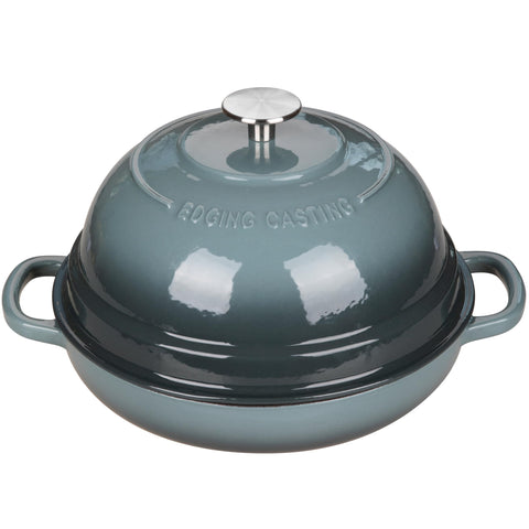 EDGING CASTING lid and stainless knob for secure heat retention