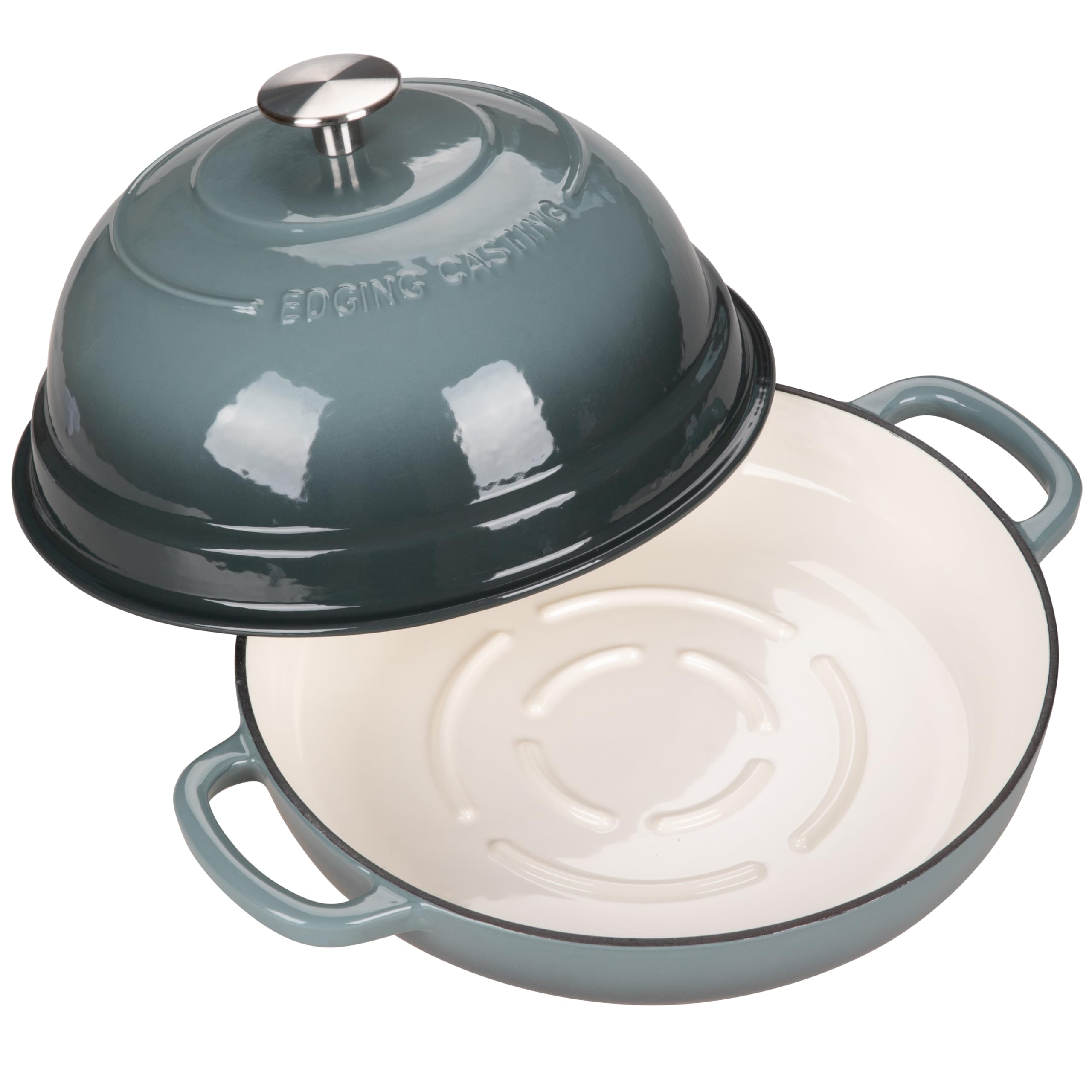 EDGING CASTING 500°F compatibility across gas, induction, ceramic, and electric stoves