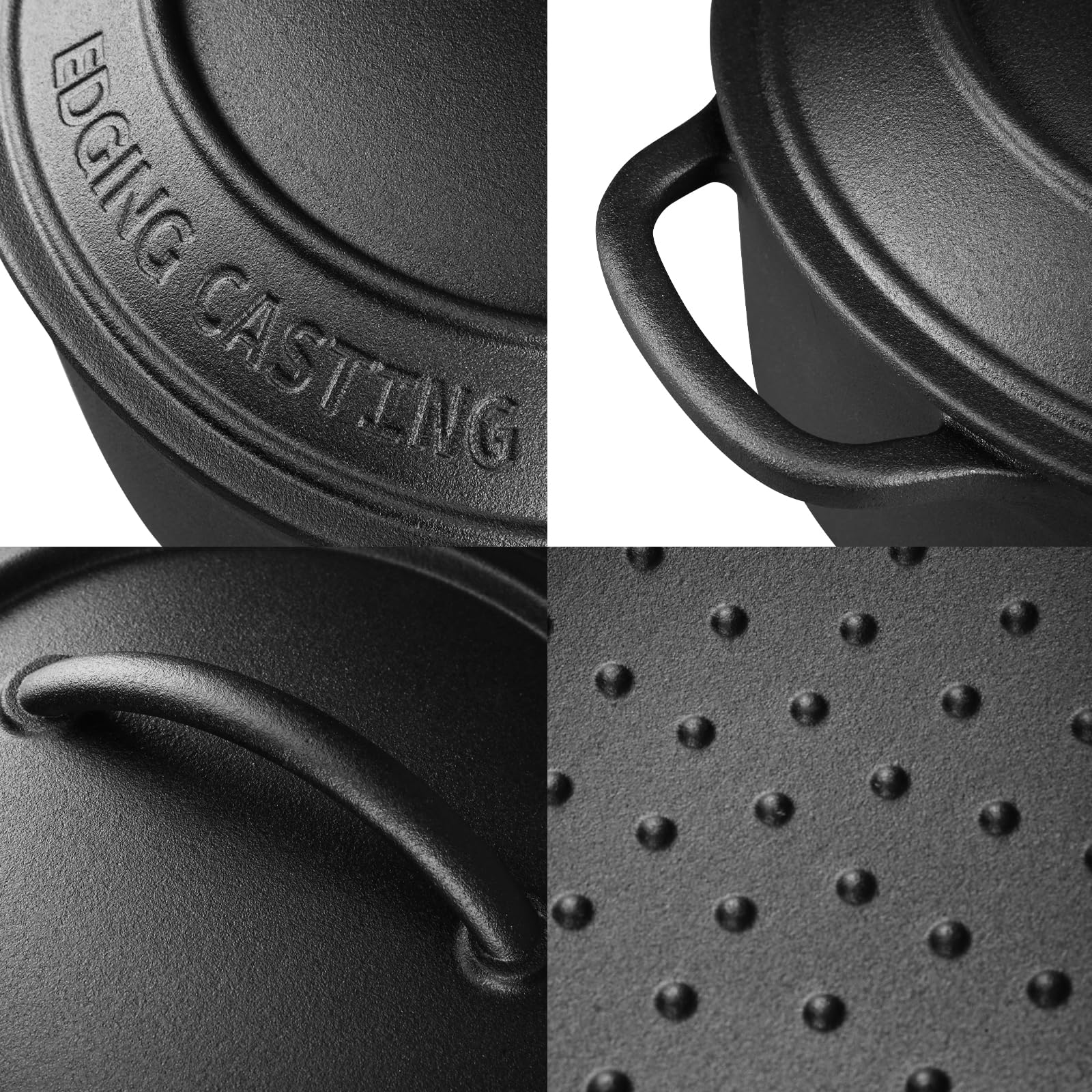 EDGING CASTING easy-care cleaning with hand wash routine.