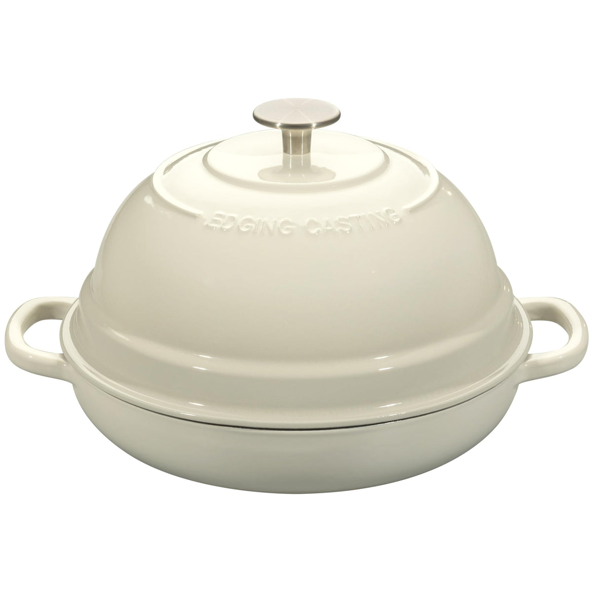 EDGING CASTING enameled cast iron Dutch oven 6qt for even heat and crusty bread