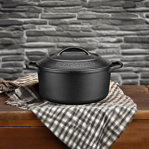 EDGING CASTING heat retention helps keep meals warm longer.