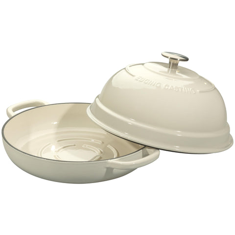 EDGING CASTING stainless steel knob on Dutch oven for secure handling