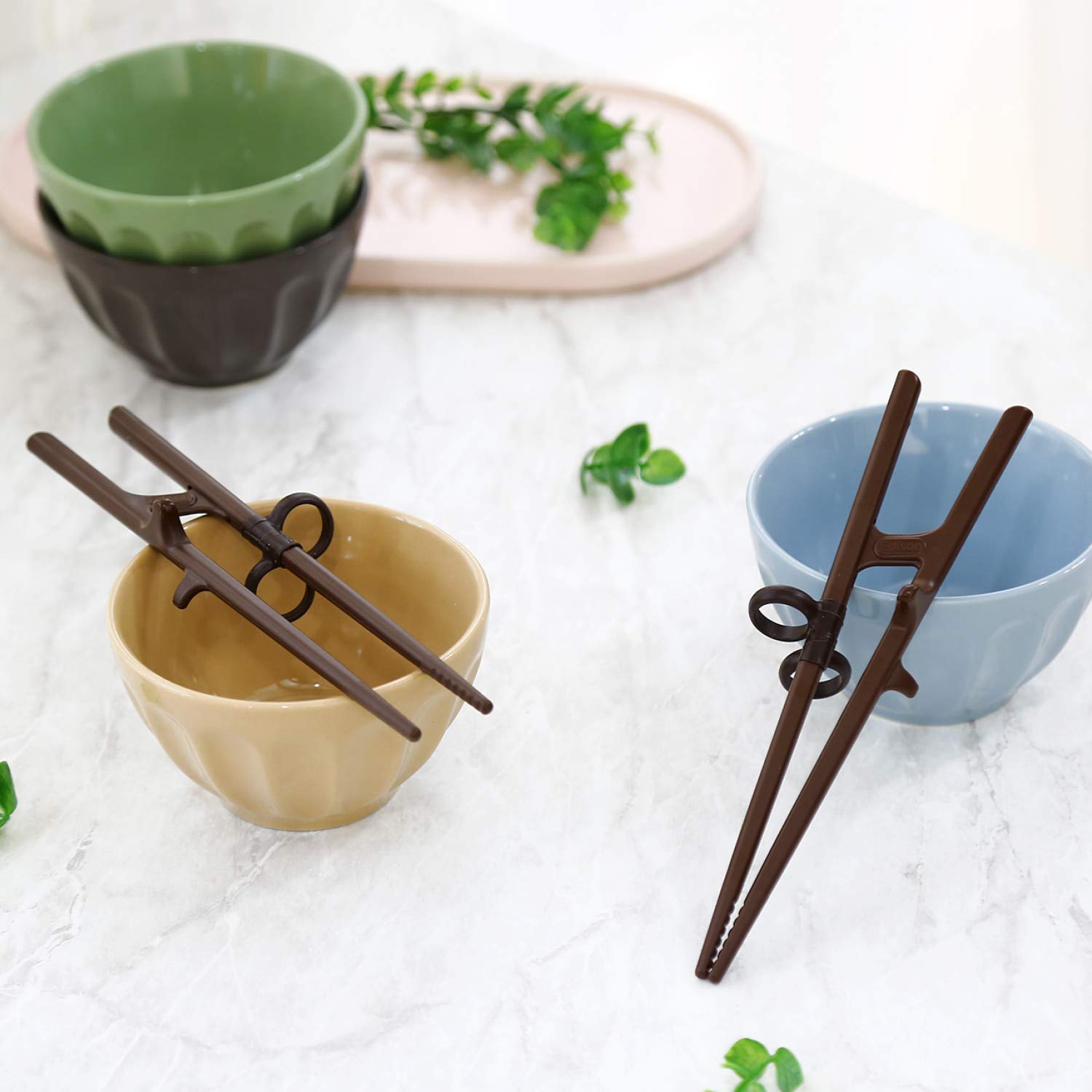 Edison Friends training chopsticks improve sushi handling over time