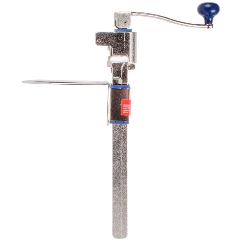 Durable blade on the Edlund 11100 provides safe, clean cuts.