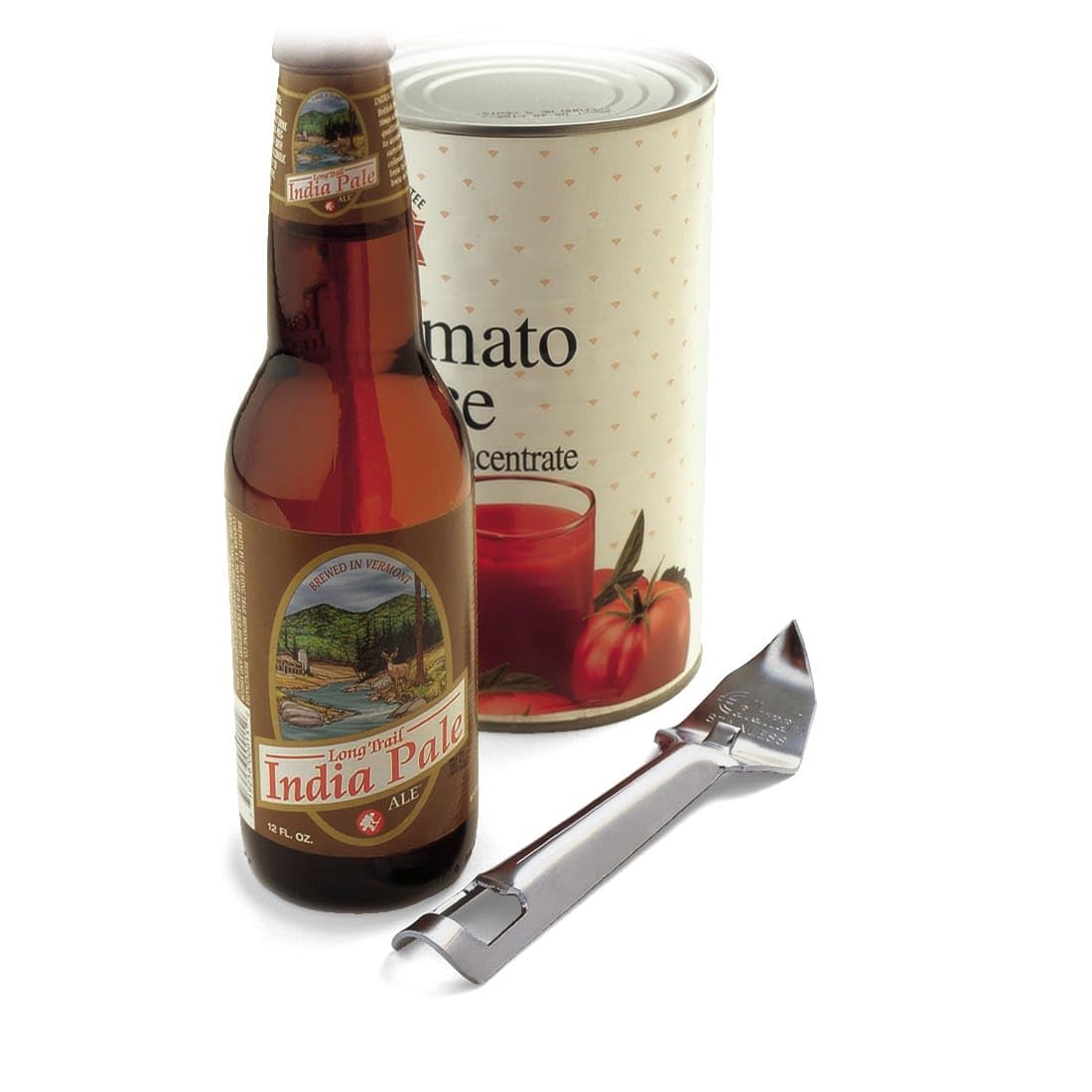 Edlund 50SS stainless steel king-size bottle opener with ergonomic handle for steady, comfortable bottle opening.
