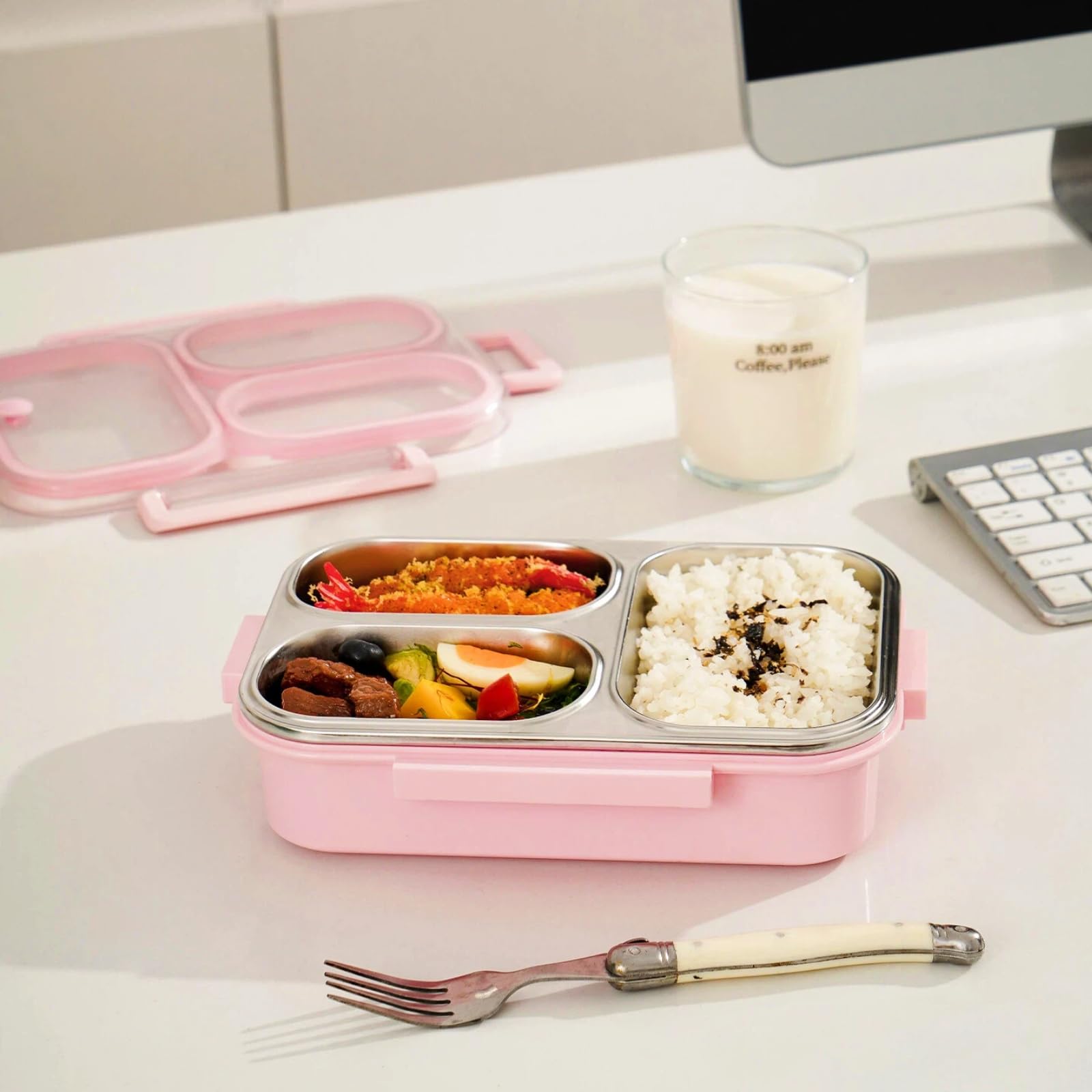 Eechen Charm 25 oz capacity keeps meal portions well balanced.