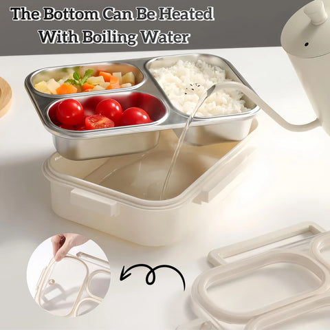 Eechen Charm white stainless steel design offers durable, rust-free daily use.