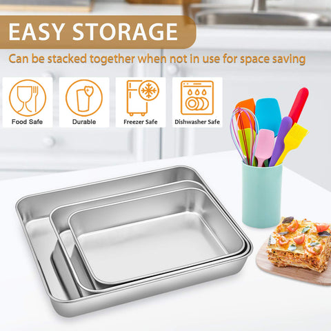 E-far non-toxic stainless steel set suitable for daily use