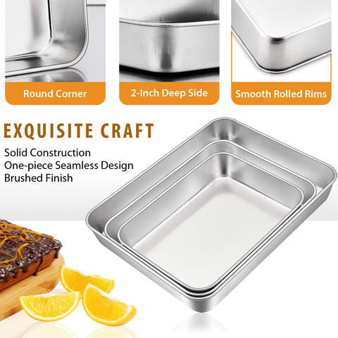 E-far small rectangle pan great for cookies and pastries