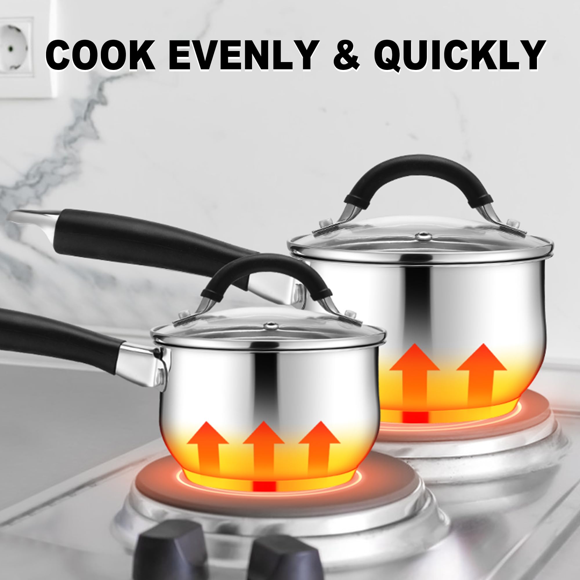 E-far compact kitchen pan suited for small batches and daily cooking.