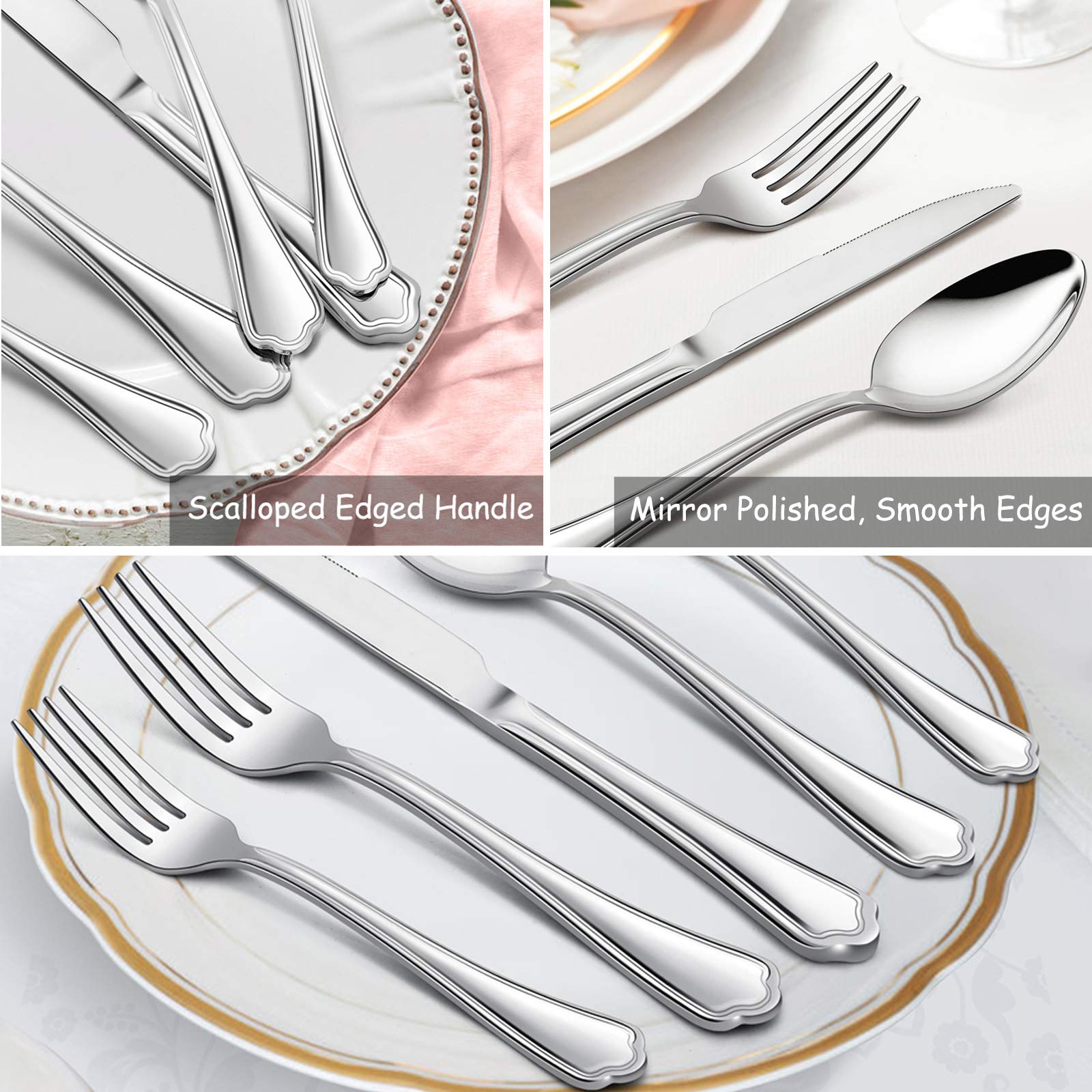 efar 7-9 inch forks ideal for steak, pasta, and vegetables