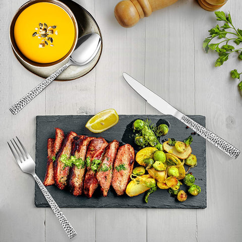 E-far heavy-duty dinner knife 12pc for lasting performance