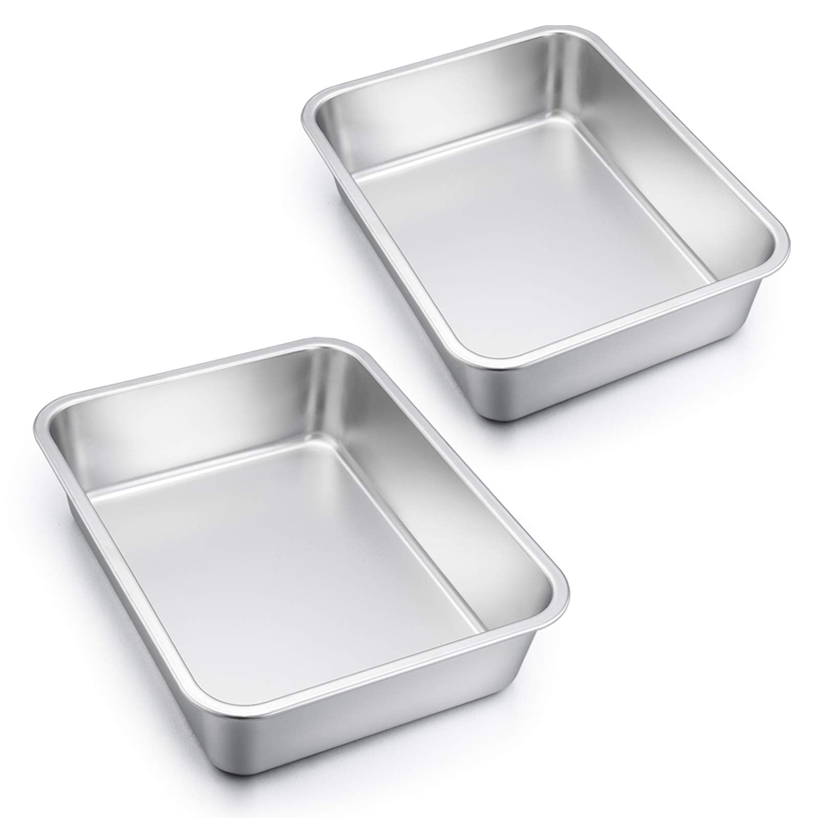 E-far Lasagna Pan Set 2 deep-dish ideal for multi-layer lasagna.