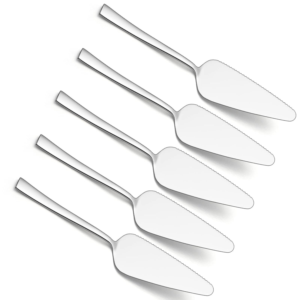 E-far pie server set 5: 8.9-inch steel for clean, stable serving