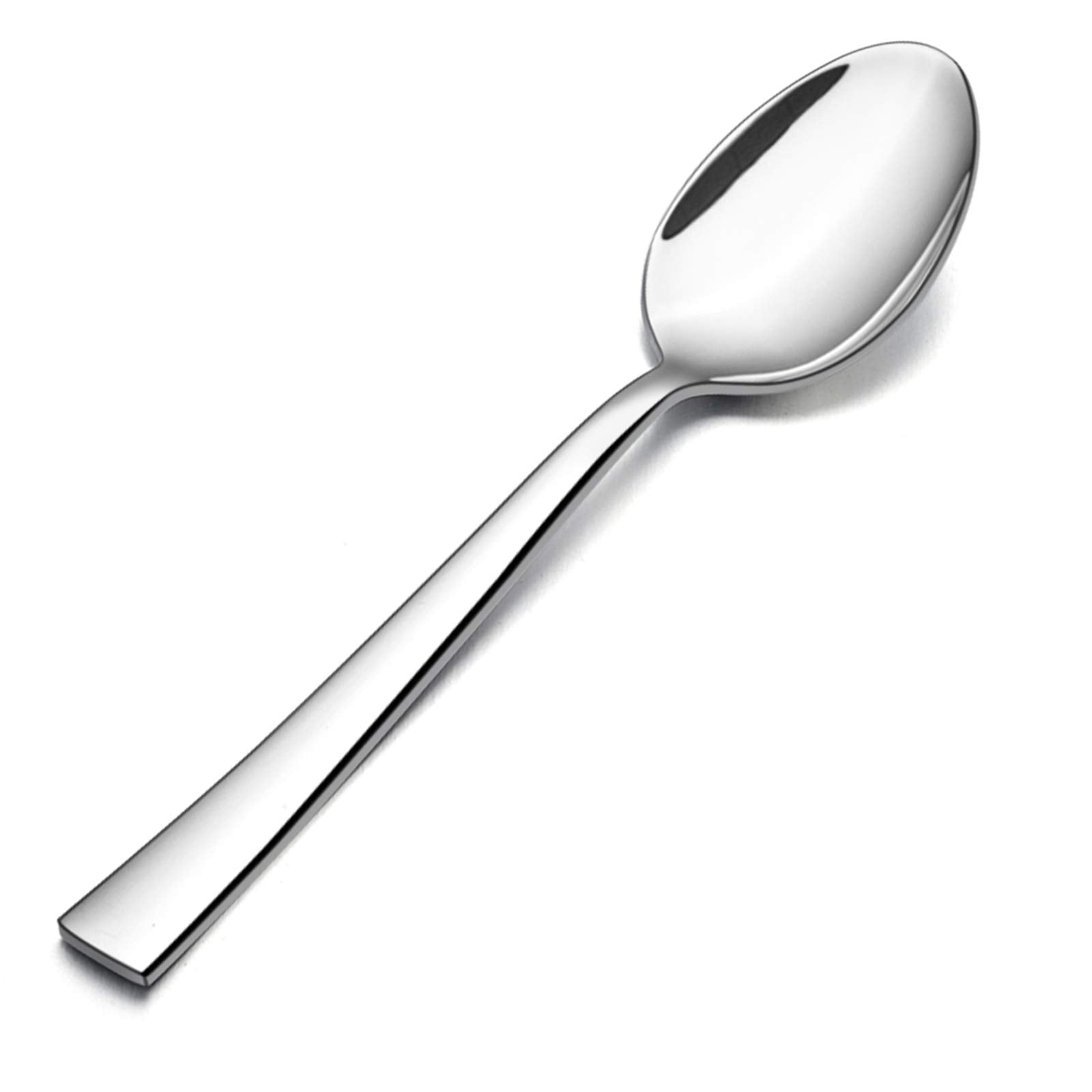 E-far teaspoon set of 12 in stainless steel with durable finish for daily dining.