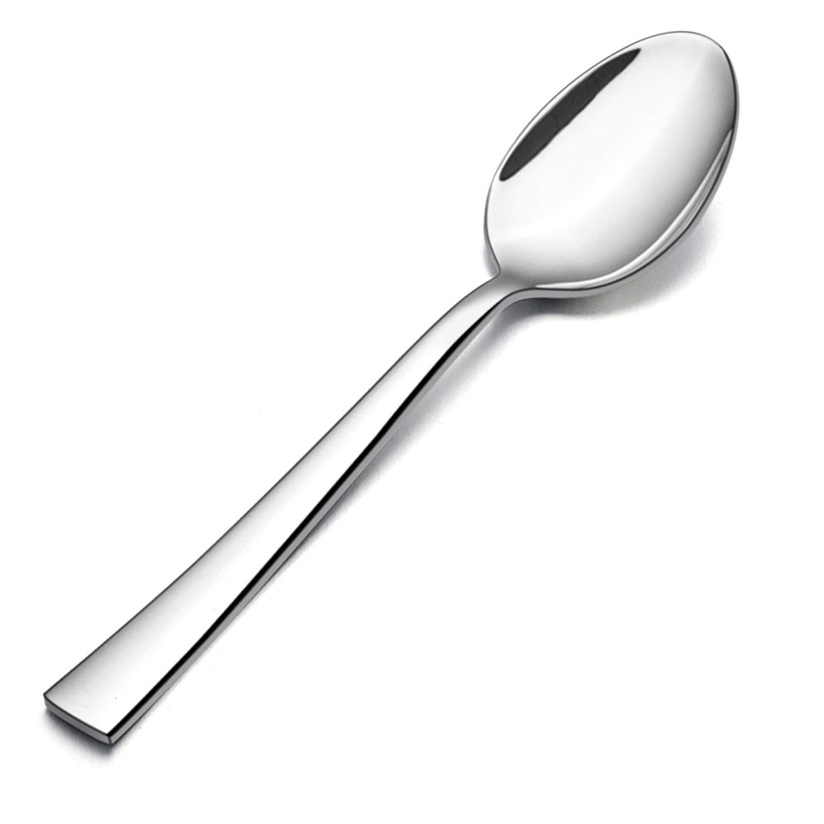 E-far teaspoon set of 12 in stainless steel with durable finish for daily dining.