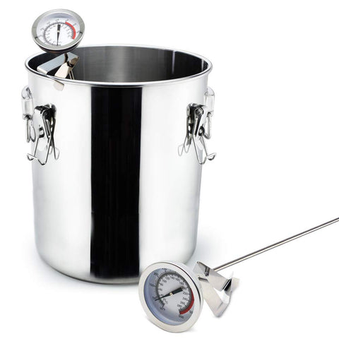 Efeng large-dial candy thermometer suitable for confectionery and temperature control.