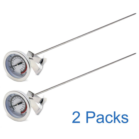 Efeng thermometer with clip provides secure attachment for precise cooking temps.