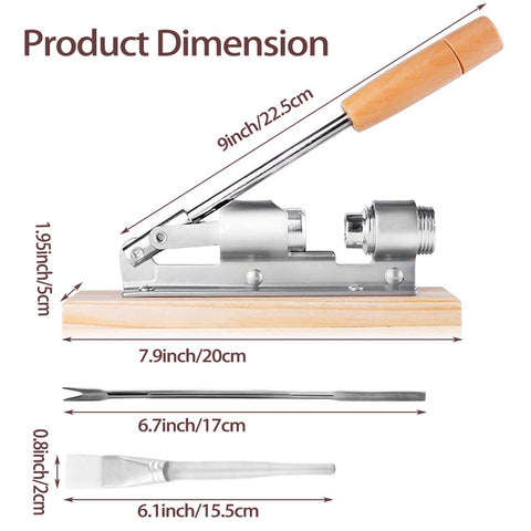 EGETOTA Nutcracker nickel alloy parts resist wear for long-lasting use