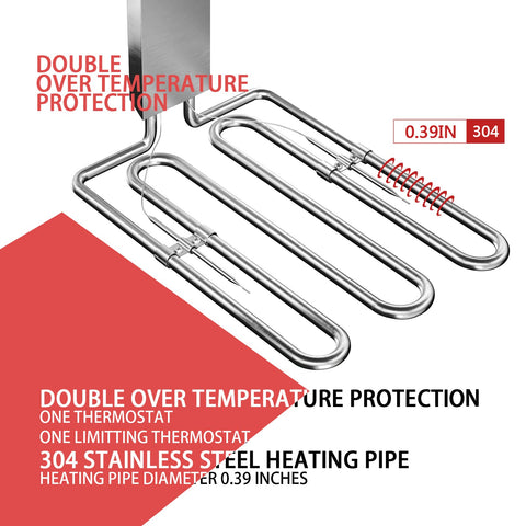 EGGKITPO deep fryer guard plate and temperature control for even cooking